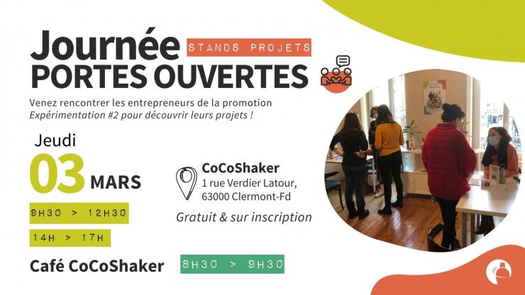 Café CoCoShaker & Journée portes ouvertes