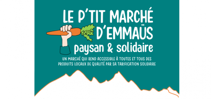 Le p’tit marché d’Emmaüs – paysan & solidaire