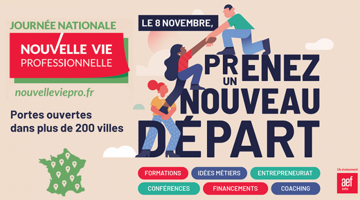 Journée de la reconversion professionnelle : prenez un nouveau départ