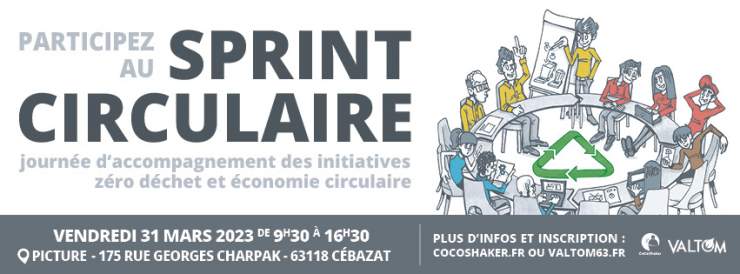 Sprint circulaire "Entrepreneuriat et Economie circulaire"