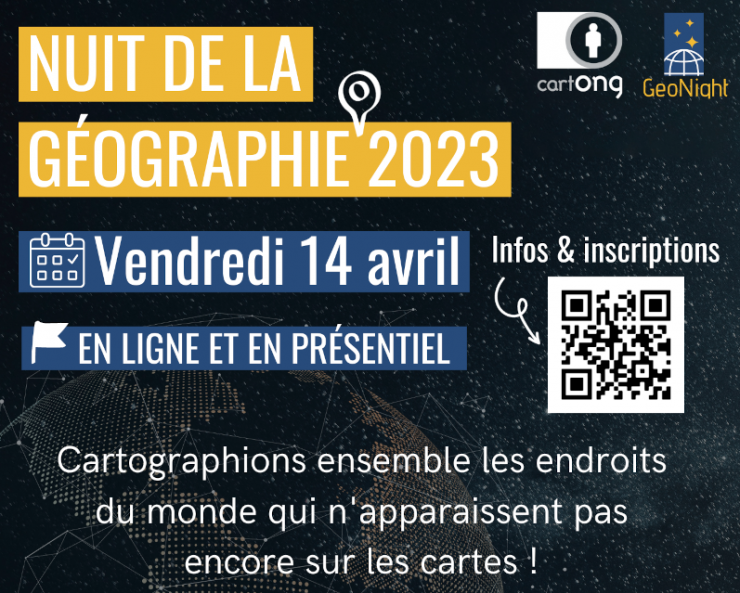 Nuit de la géographie – Créez des cartes pour les parties du monde vulnérable