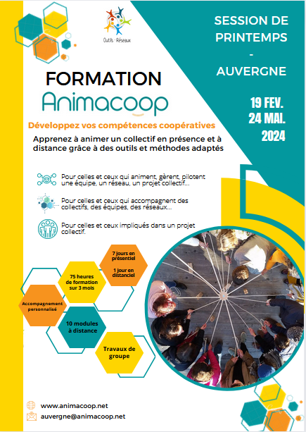 Se former à la coopération avec Animacoop en pays d'Auvergne