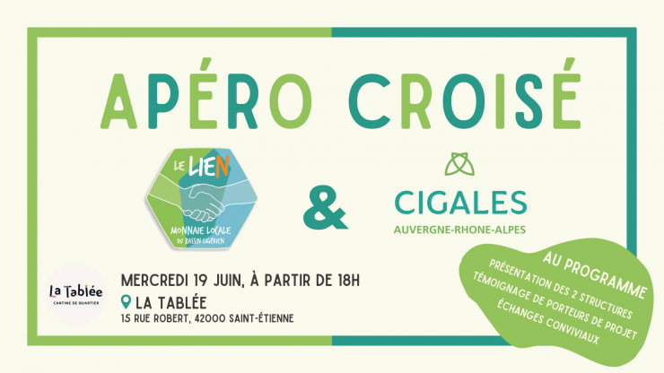 Apéro croisé LIEN & CIGALES 