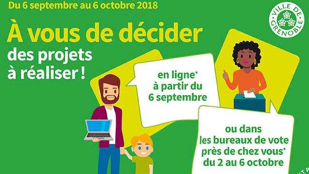 Votez pour les projets du budget participatif !