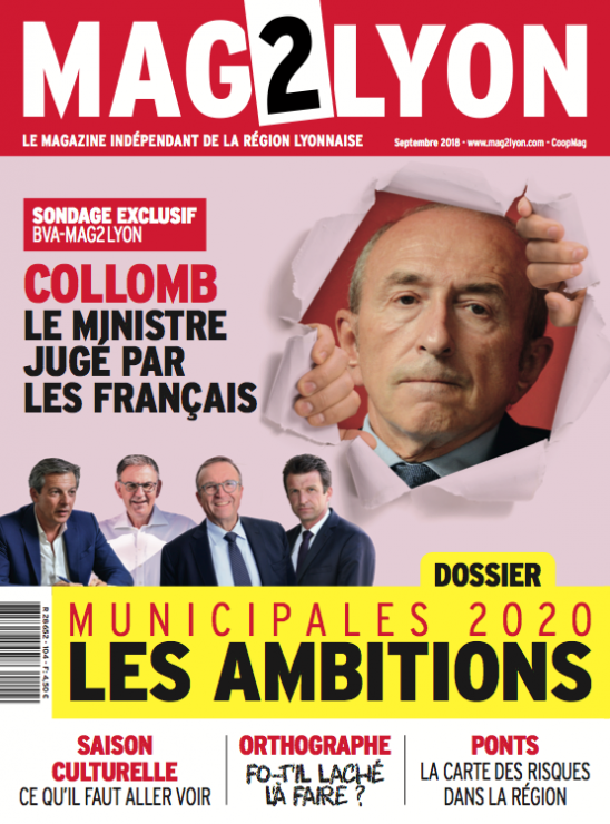 Mag2 Lyon de septembre est en kiosques