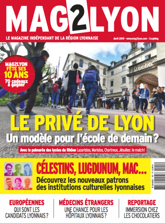 Mag2 Lyon d'avril est en kiosques