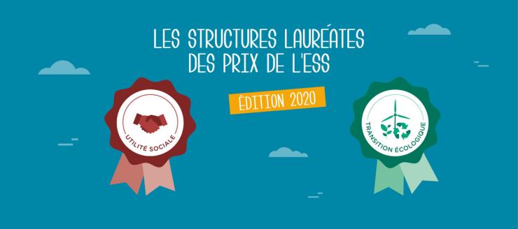 Prix de l'ESS : découvrez les lauréats