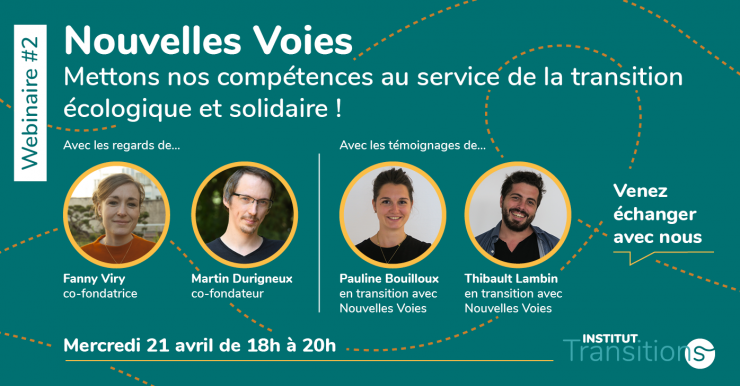 Webinaire#2 Mettons nos compétences au service de la transition [Lyon]