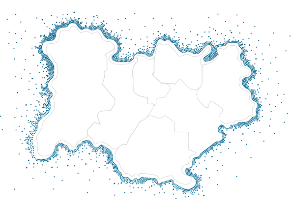 Carte des territoires