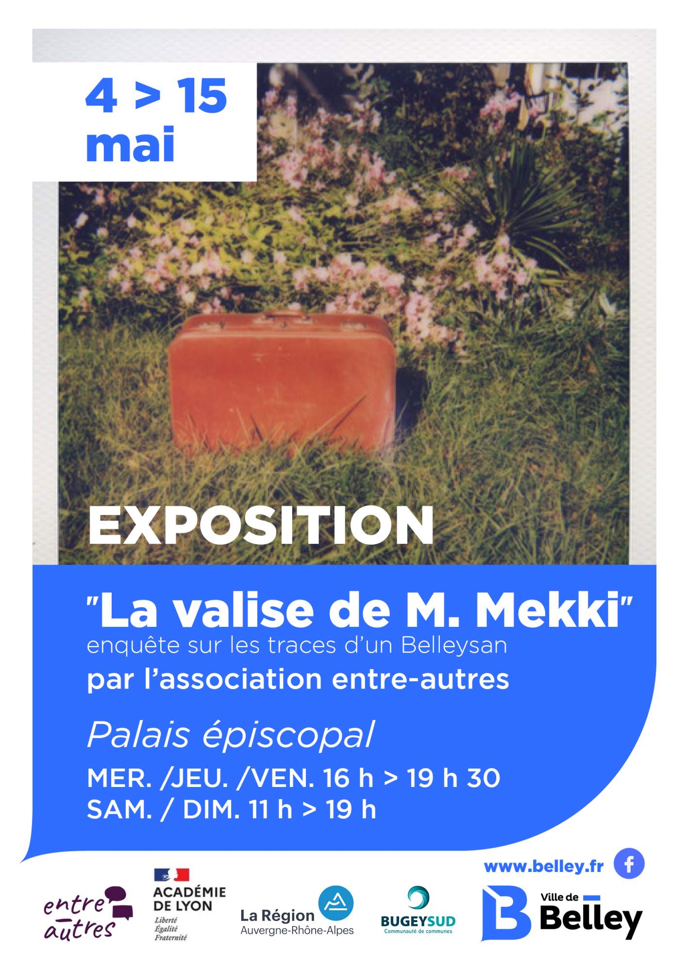 La Valise de Monsieur Mekki – Expo enquête – Belley (01)
