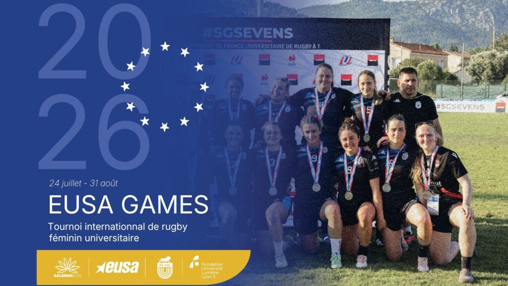 Soutenez l’équipe féminine de rugby à 7 de l’AS UDL en route vers les EUSA Games 2026 ! 🏉