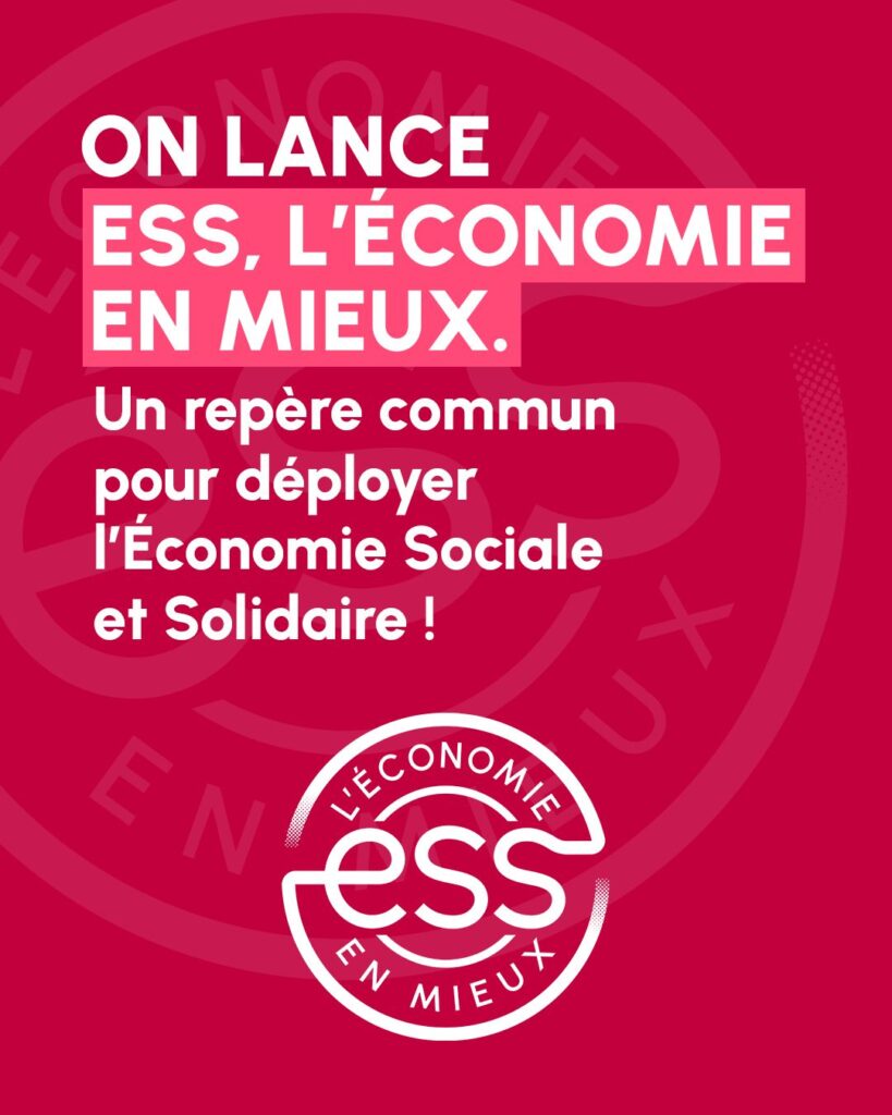 Lancement de la Marque ESS par ESS France : un nouvel outil pour visibiliser l’Economie Sociale et Solidaire