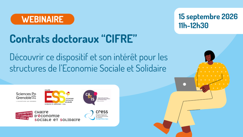 Webinaire Emploi « Tout comprendre sur les contrats doctoraux CIFRE »